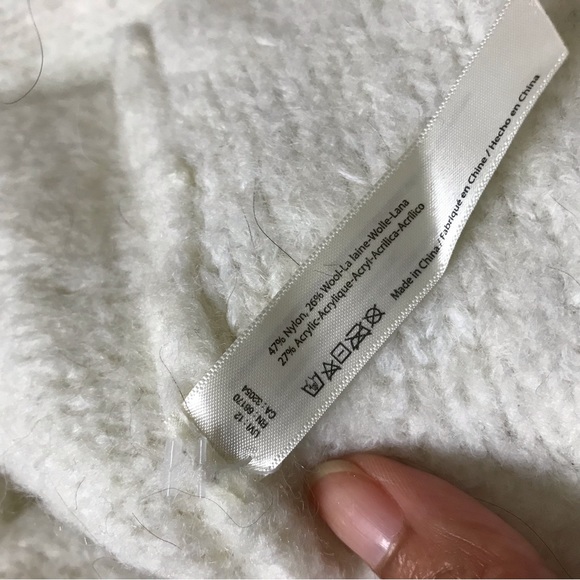 Free People Cream Open Front Cardigan - Picture 6 of 6